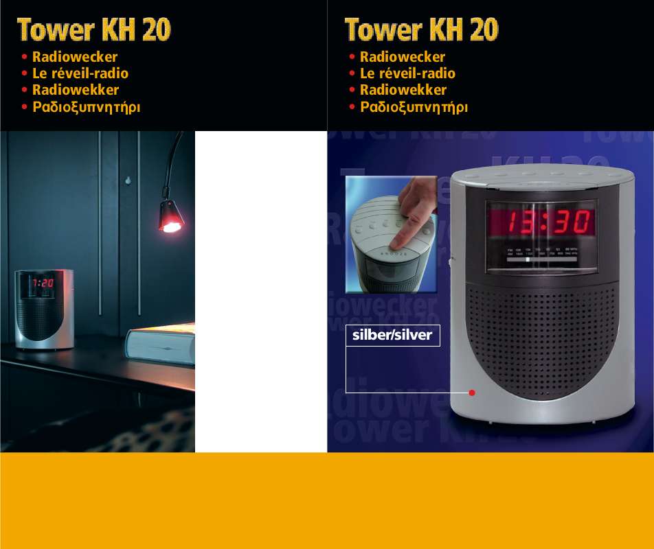 Notice EBENCH KH 20 RADIO ALARM CLOCK Trouver une solution à un